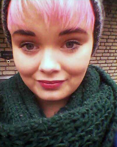 Haare pink färben